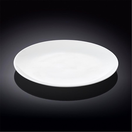 Wilmax 991014 9 in Rolled Rim Dinner Plate White 36PK WL991014 / A